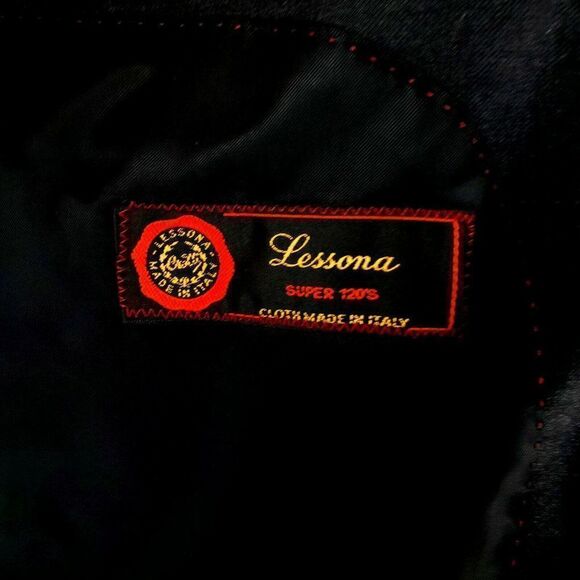 Pronto Uomo Super 120s Wool 2 Button‎ Blazer 44L Gray Italy Sport Coat - Picture 9 of 12